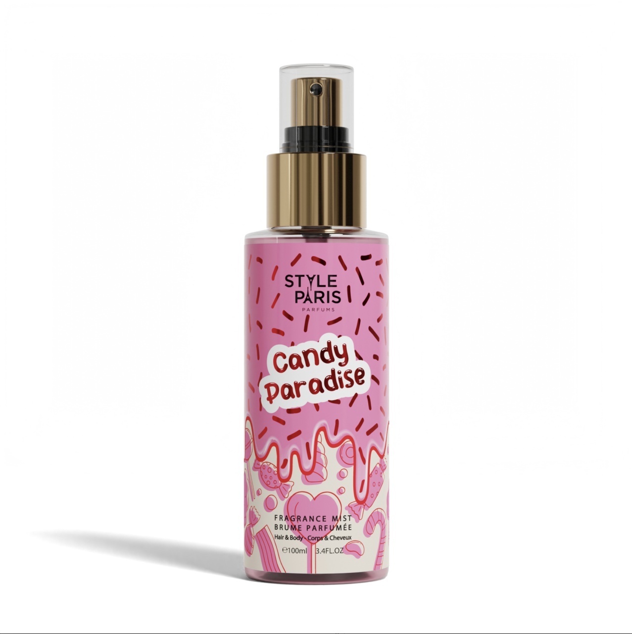Spray de corp Candy Paradise - Style Paris, 100 ml - 2 | YEO