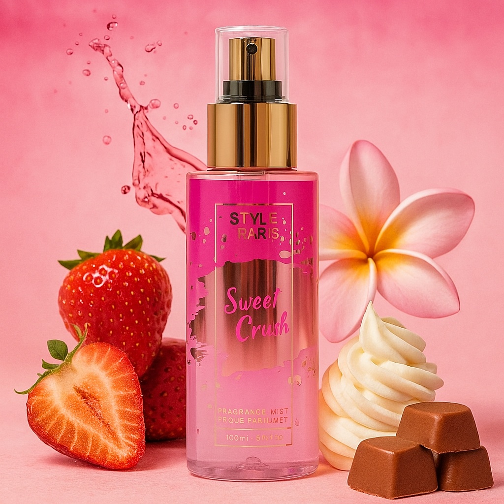 Spray de corp Sweet Crush - Style Paris, 100 ml