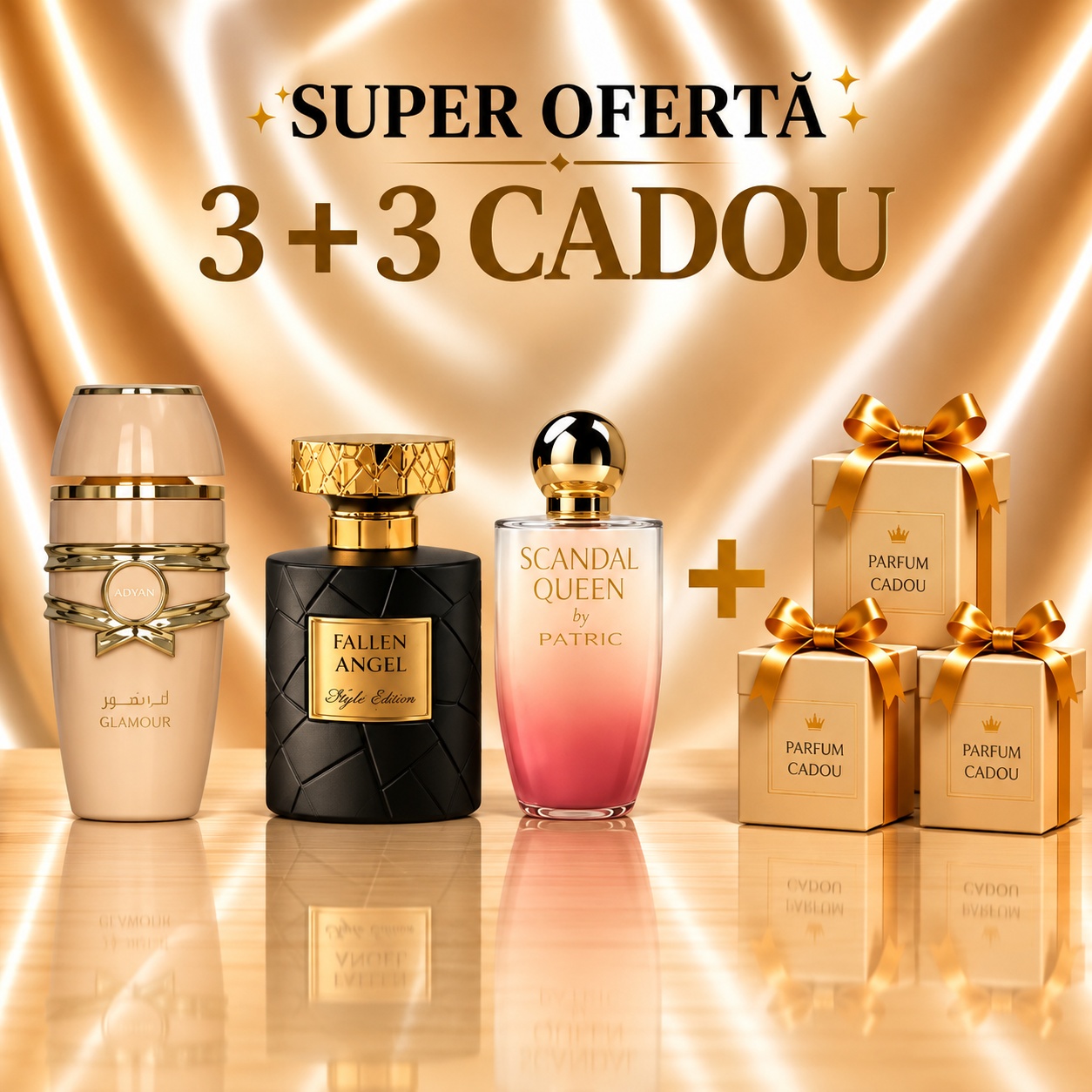 Ultimate Perfume Box – Glamour + Fallen Angel Night Edition + Scandal Queen + 3 CADOU ?