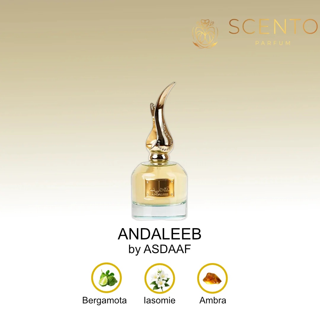 Apa de parfum Andaleeb Asdaaf, femei - 100 ml