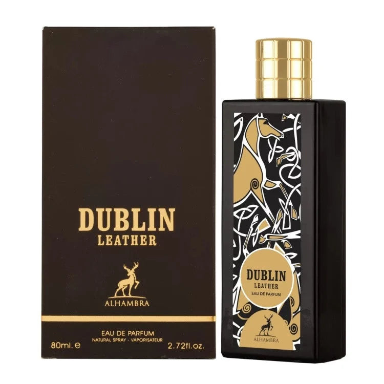 Apa de parfum Dublin Leather - Maison Alhambra 80 ml, unisex - 1 | YEO