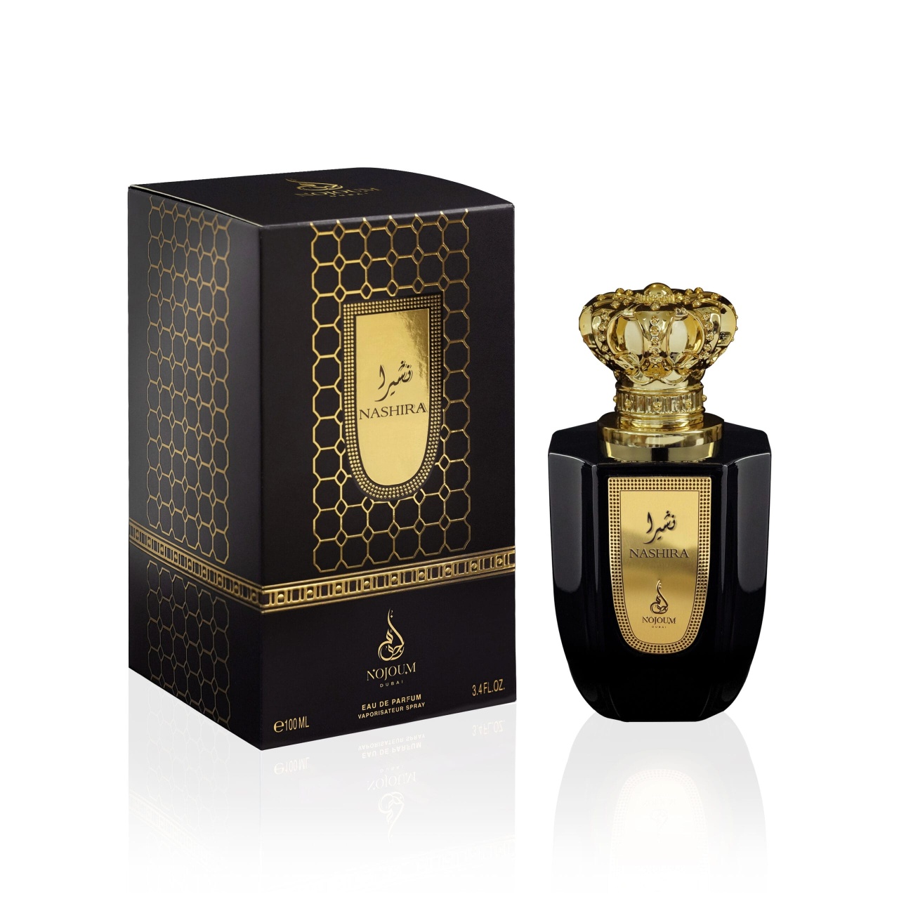 Apa de Parfum Nashira, Nojoum, Femei - 100ml - imagine 5