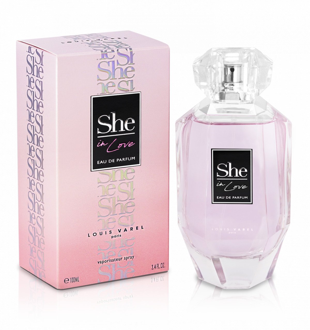 Louis Varel She in Love, apa de parfum 100 ml, femei