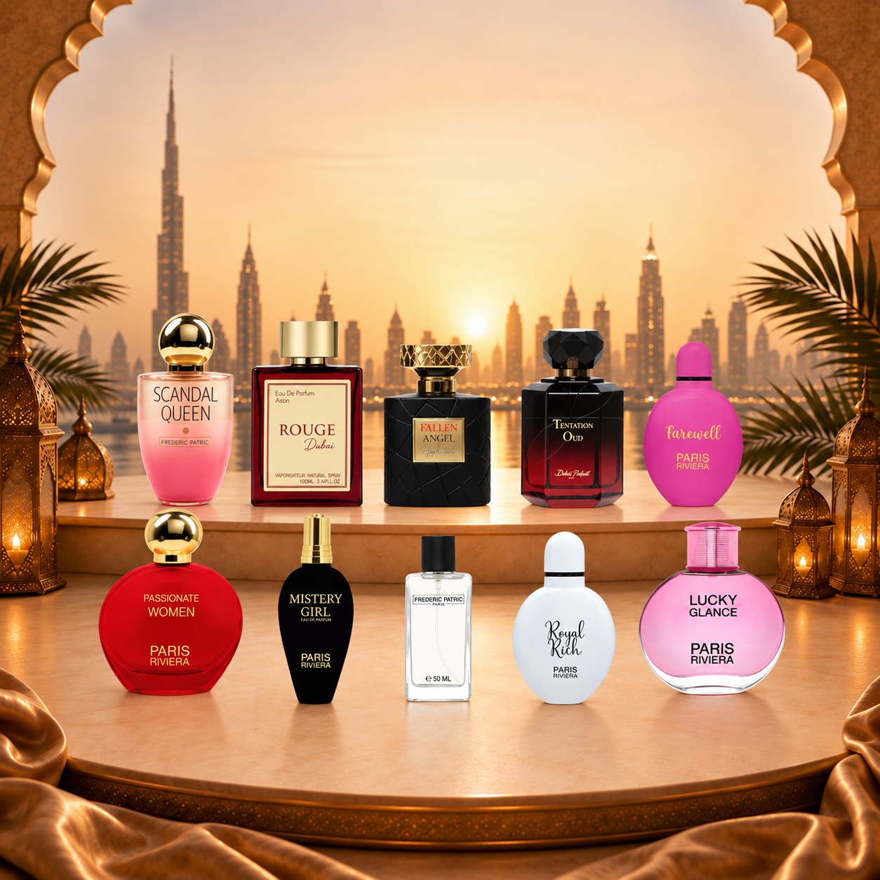 Luxury Queen Collection - 10 Parfumuri pentru Femei