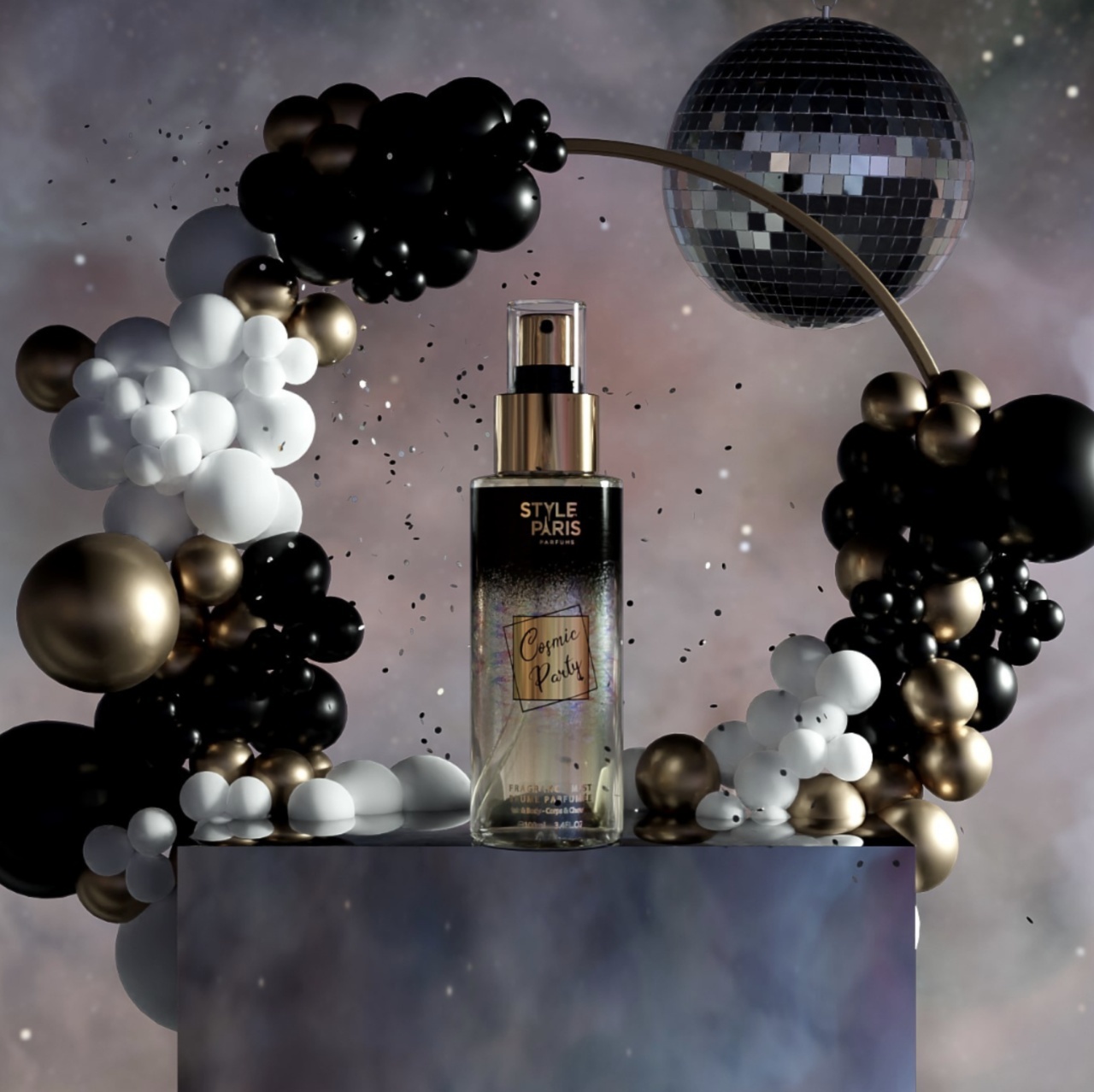 Spray de corp Cosmic Party - Style Paris, 100 ml - 2 | YEO