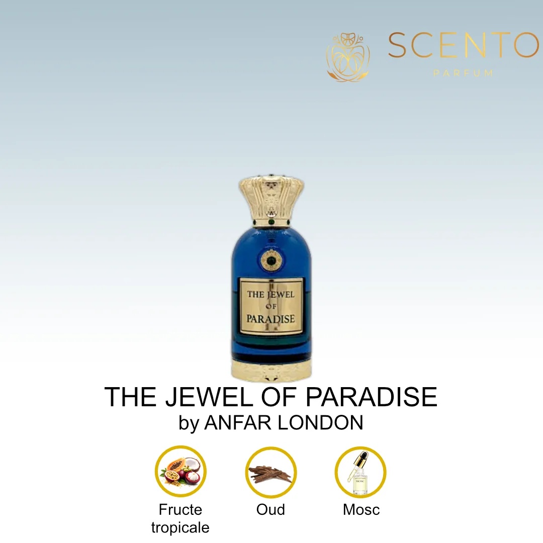 THE JEWEL OF PARADISE by ANFAR LONDON, extract de parfum, unisex, 100ML