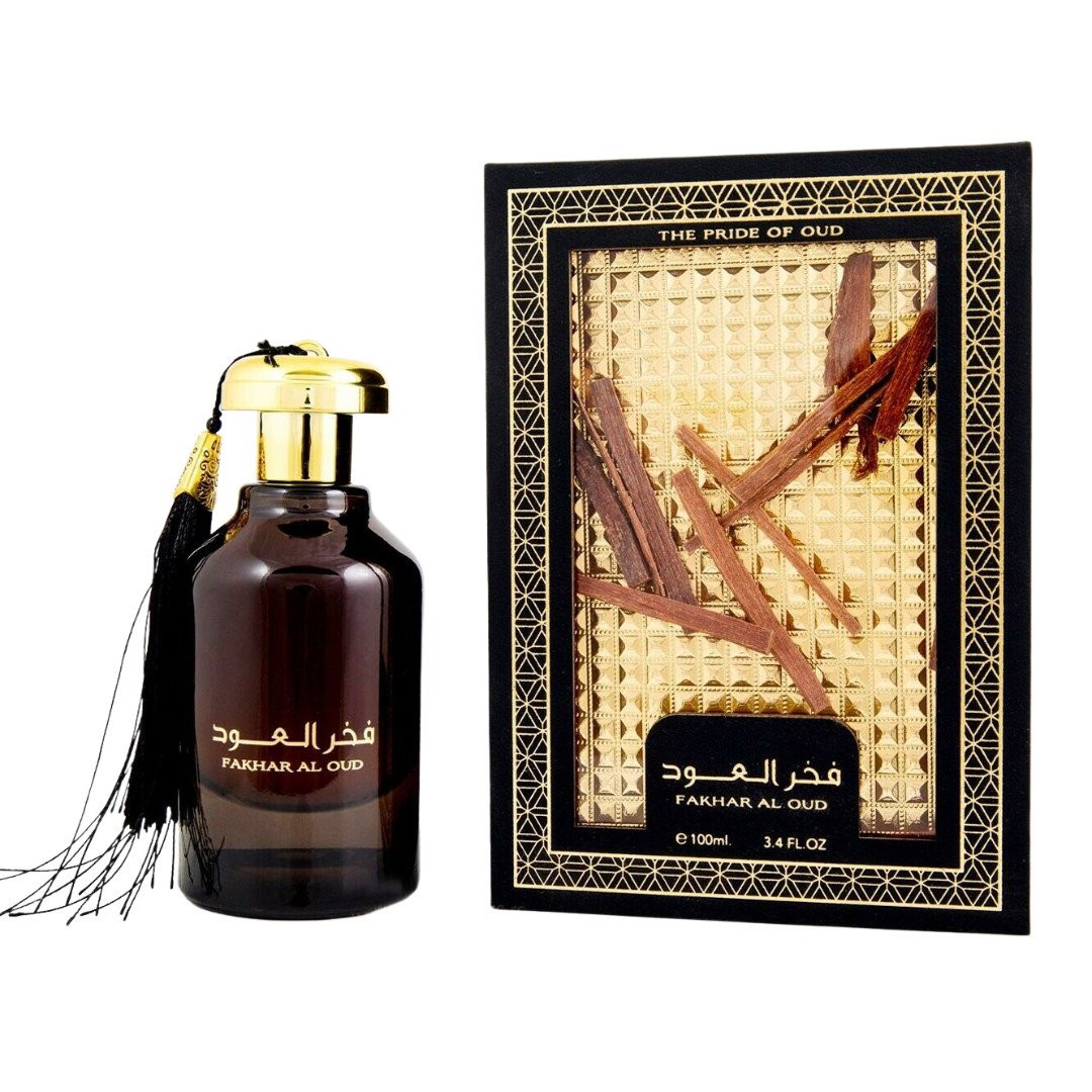 Apa de Parfum Fakhar Al Oud, Ard Al Zaafaran, Barbati - 100ml - 2 | YEO