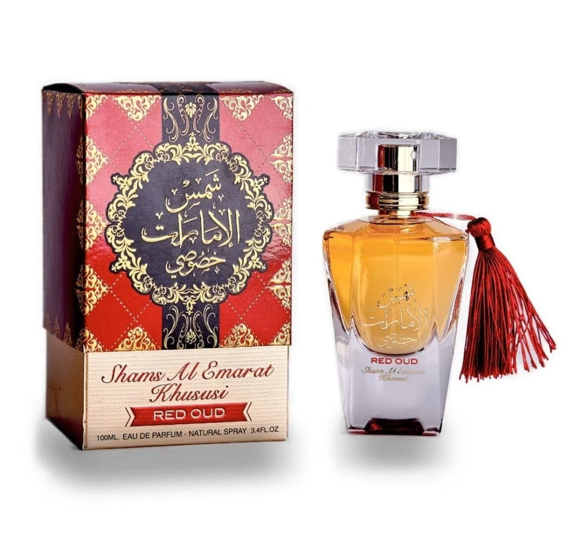 Apa de parfum Shams Al Emarat Khususi Red Oud, Ard al Zaafaran, femei - 100 ml - 2 | YEO