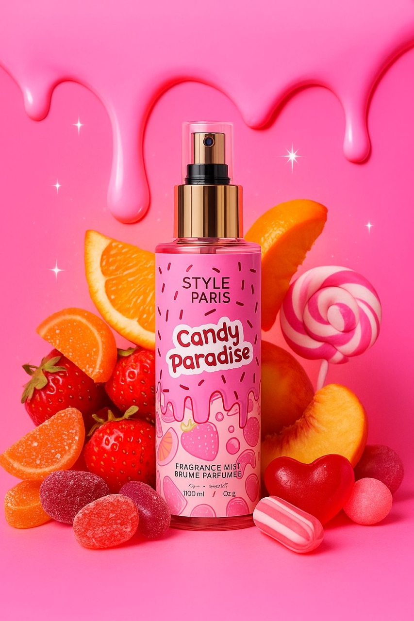 Spray de corp Candy Paradise - Style Paris, 100 ml - 1 | YEO