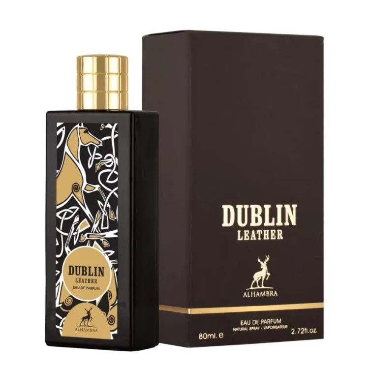 Apa de parfum Dublin Leather - Maison Alhambra 80 ml, unisex - 2 | YEO