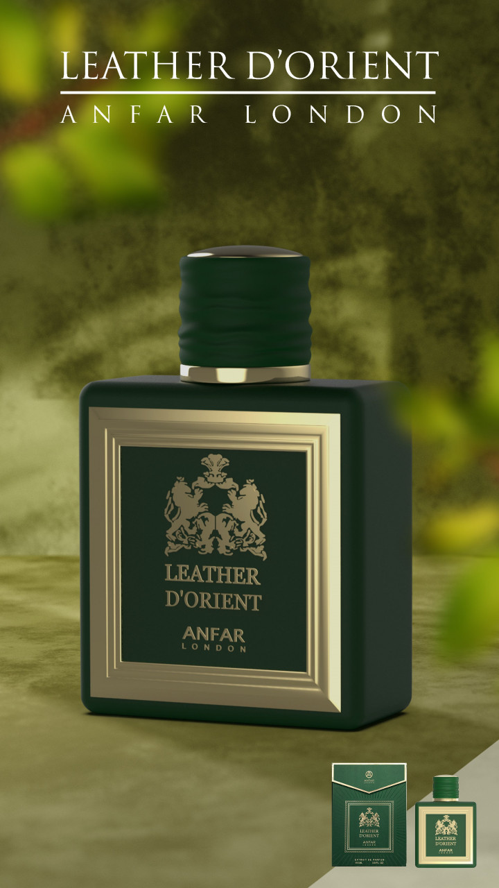 LEATHER D\'ORIENT by ANFAR LONDON, extract de parfum, barbati, 115ML - 3 | YEO