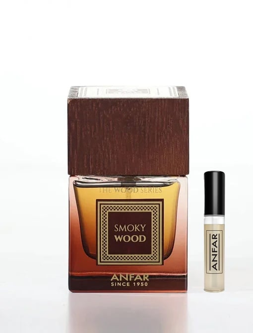 Mostră 3 ml SMOKY WOOD by ANFAR LONDON, extract de parfum, barbati, 3ml