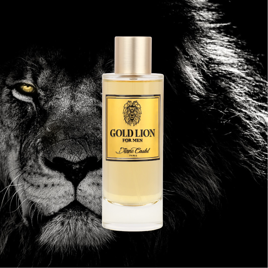 Apa de Parfum, Diane Castel, Gold Lion 100 ml, barbati - imagine 2