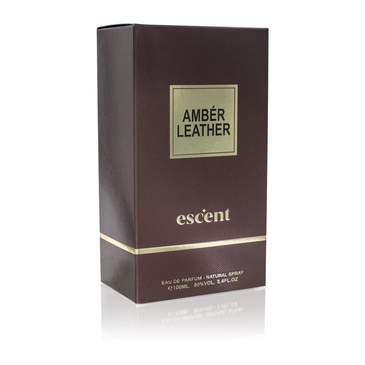 Apa de Parfum Escent Amber Leather, 100 ml, barbati - 2 | YEO