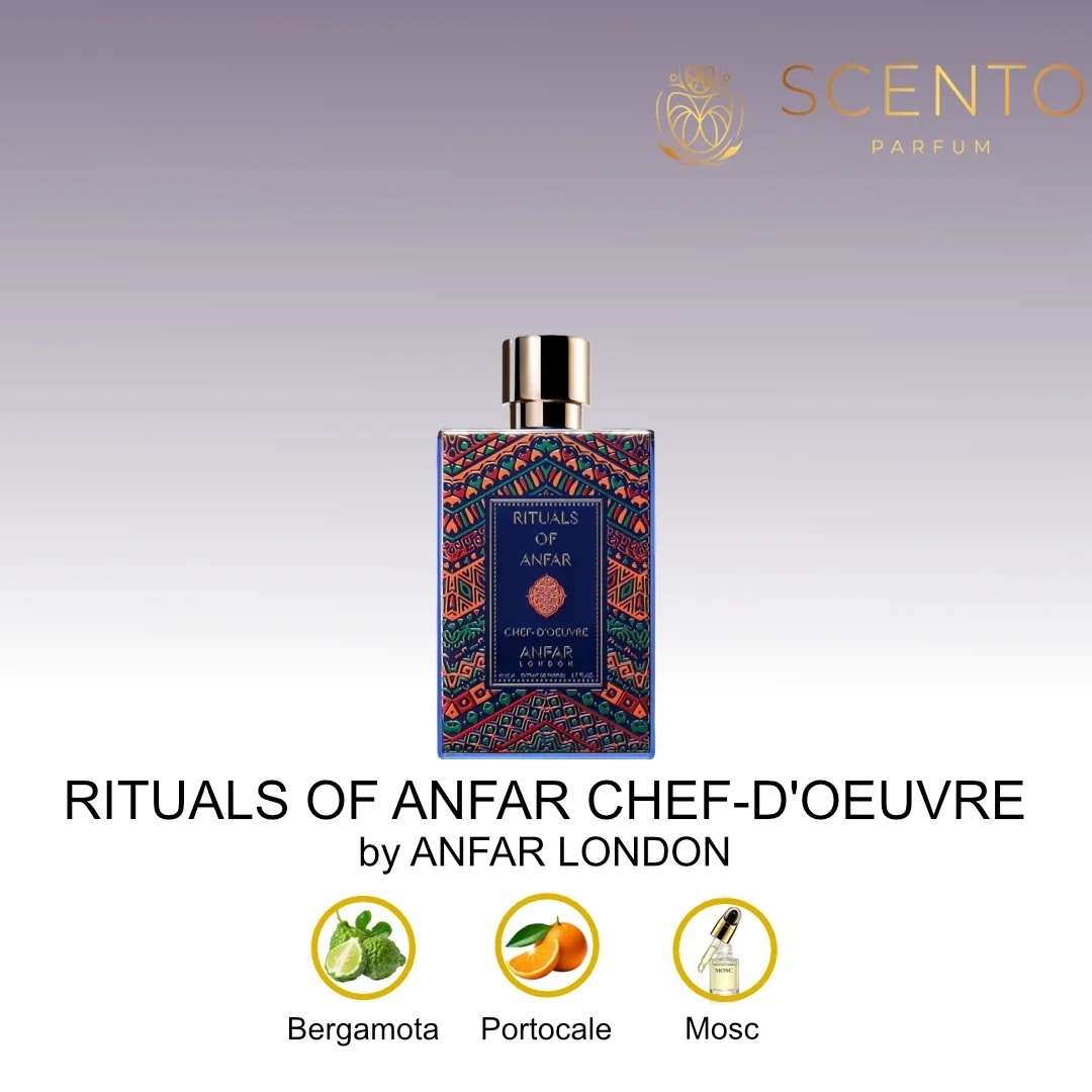 Apa de parfum, RITUALS OF ANFAR CHEF-D'OEUVRE EDP 80ML