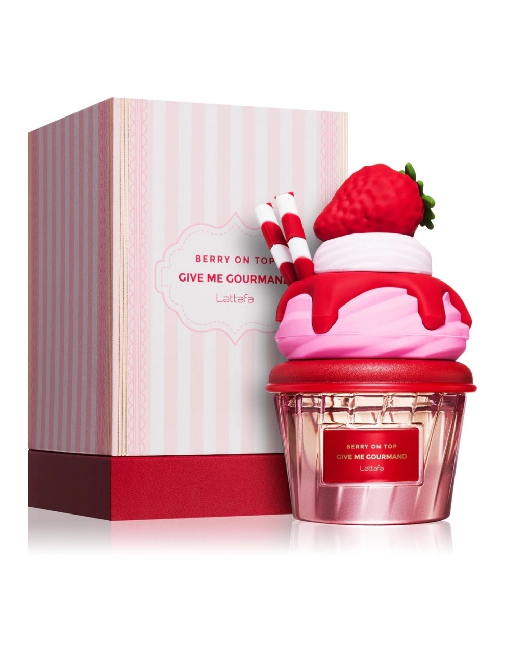 Lattafa Berry On Top Give me Gourmand Collection apa de parfum unisex 75 ml