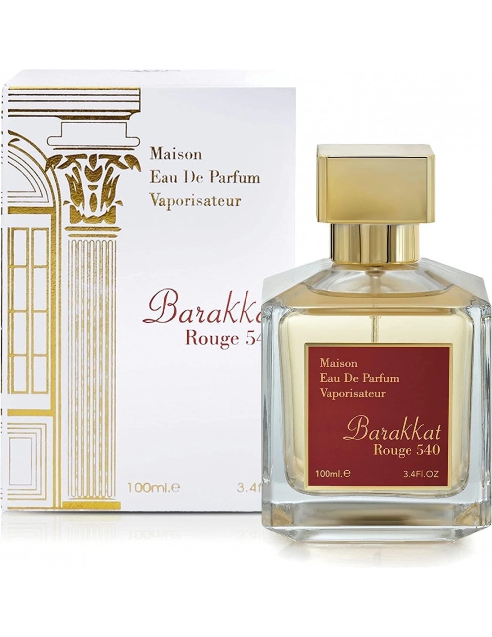 Maison Barakkat Rouge 540 White Extrait De Parfum 100ml , dama