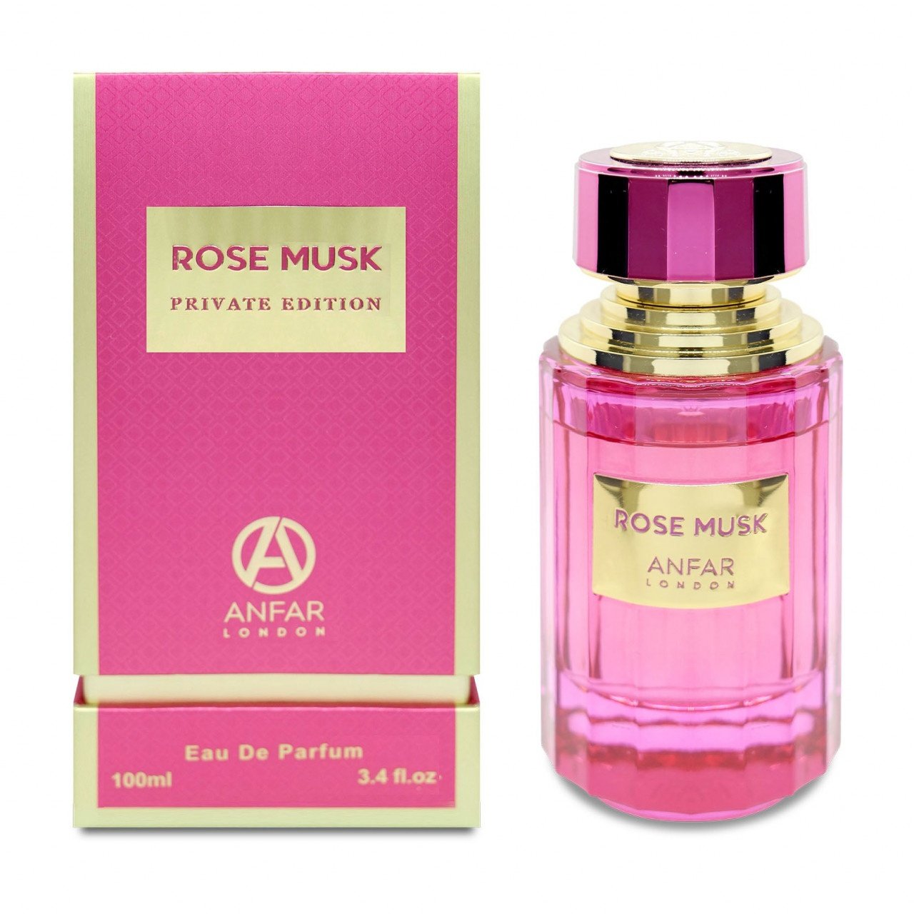 Mostră 3 ml ROSE MUSK by ANFAR LONDON, apa de parfum, femei, 3ml - 1 | YEO