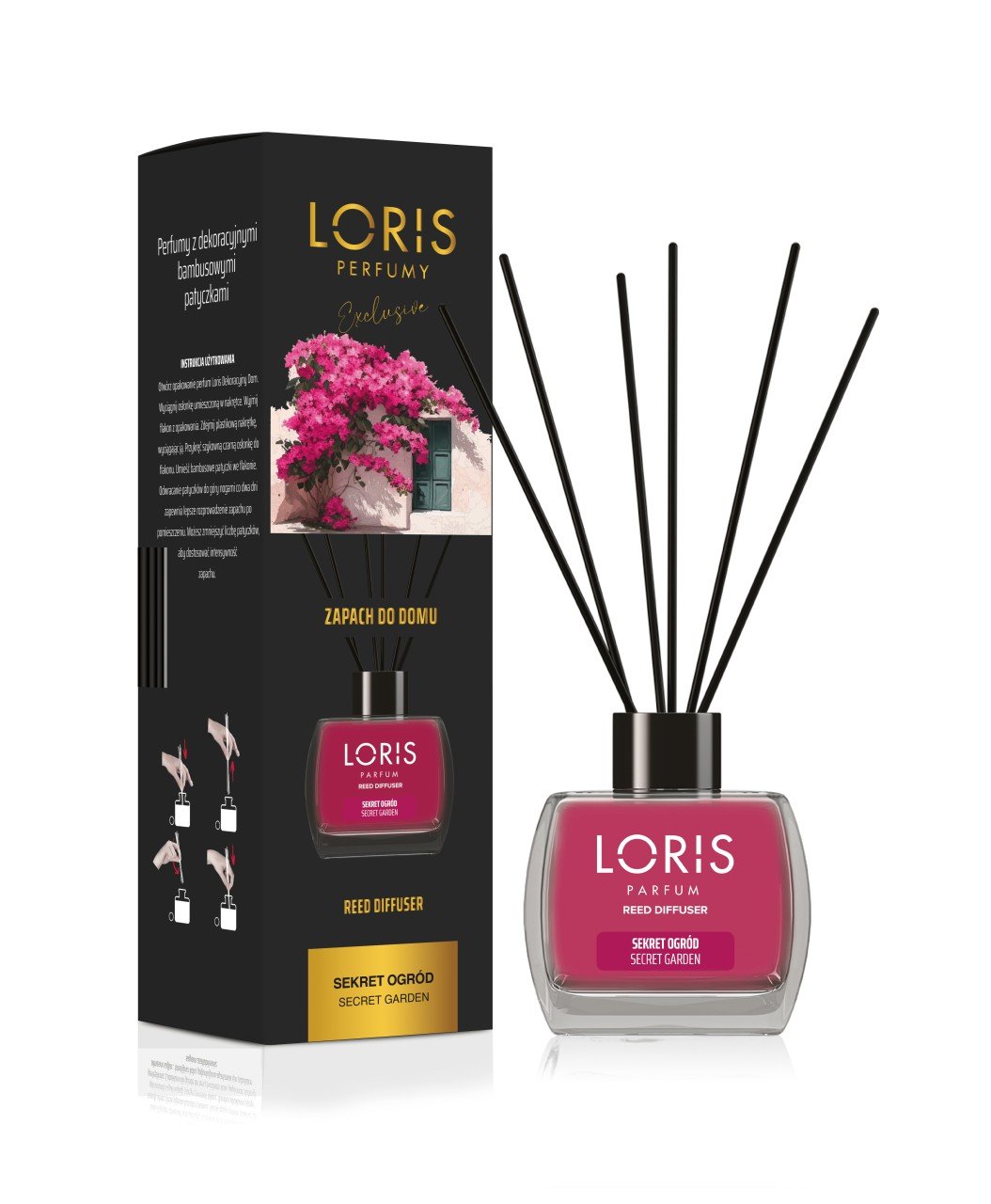 Odorizant camera - Loris Secret Garden - 120ml