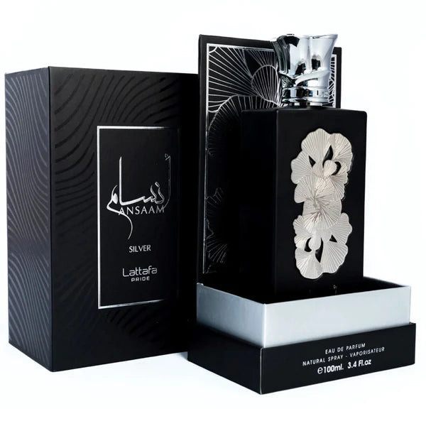 Parfum arăbesc Ansaam Silver - Lattafa Pride, apă de parfum 100 ml, bărbați - 1 | YEO