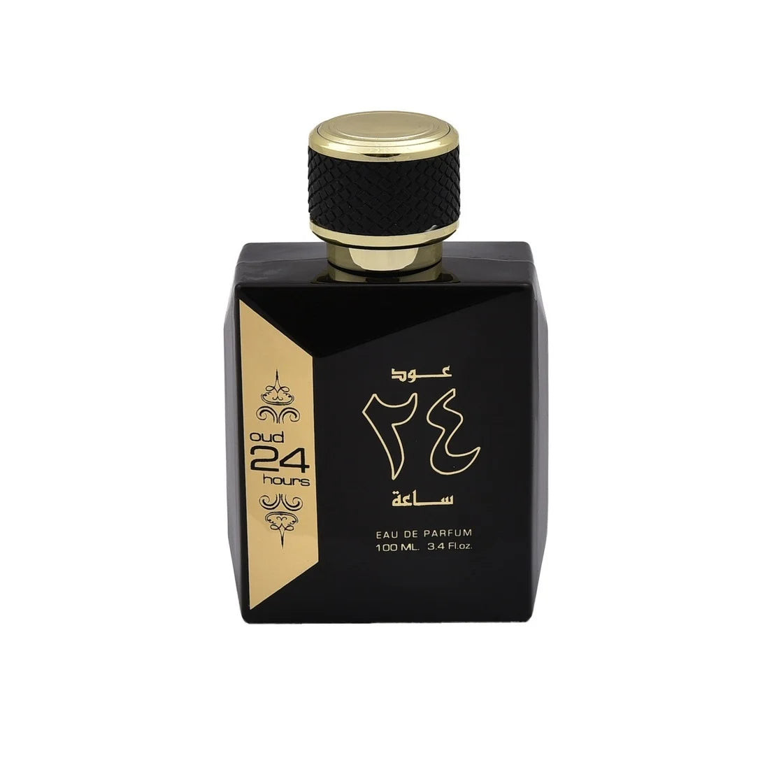 Set Oud 24 Hours, Ard Al Zaafaran, Apa de Parfum, Unisex - 100ml + Deo - 50ml - 3 | YEO