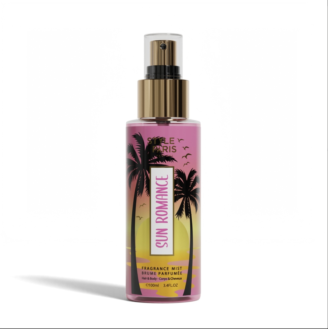 Spray de corp Sun Romance - Style Paris, 100 ml - 1 | YEO
