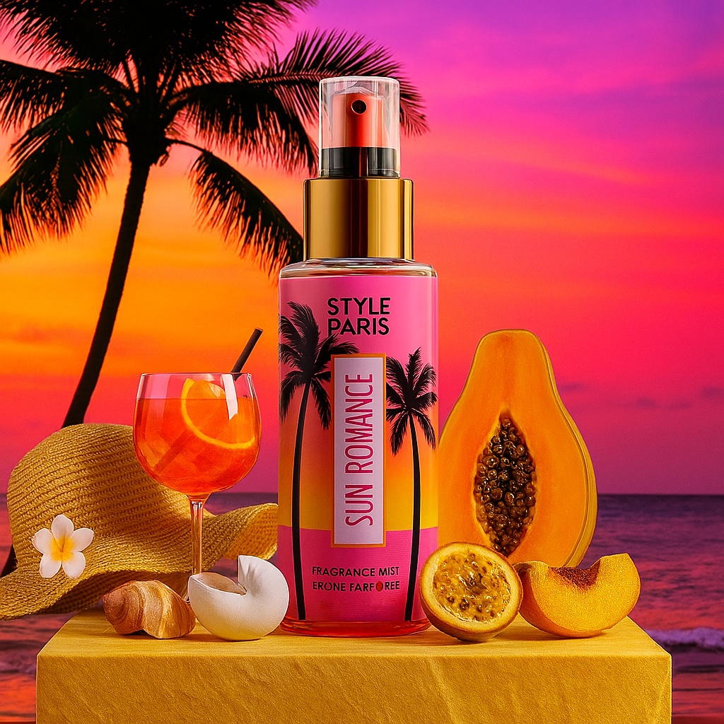 Spray de corp Sun Romance - Style Paris, 100 ml