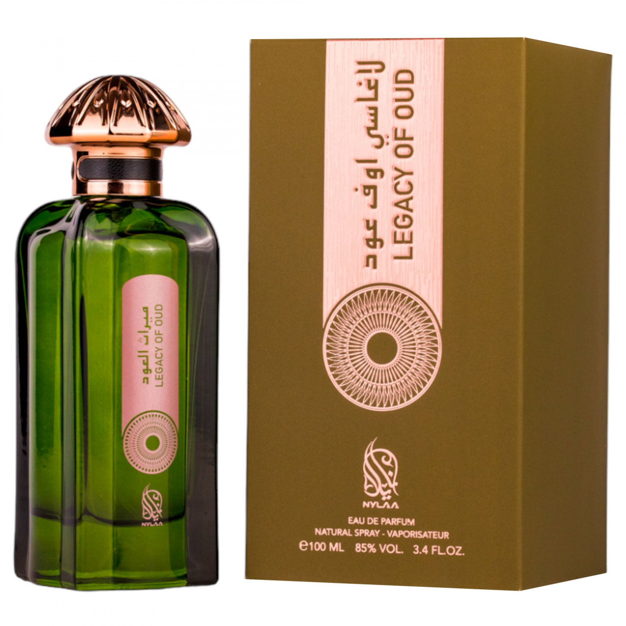 Apa de parfum Legacy of Oud by Nylaa, unisex - 100 ml - 1 | YEO