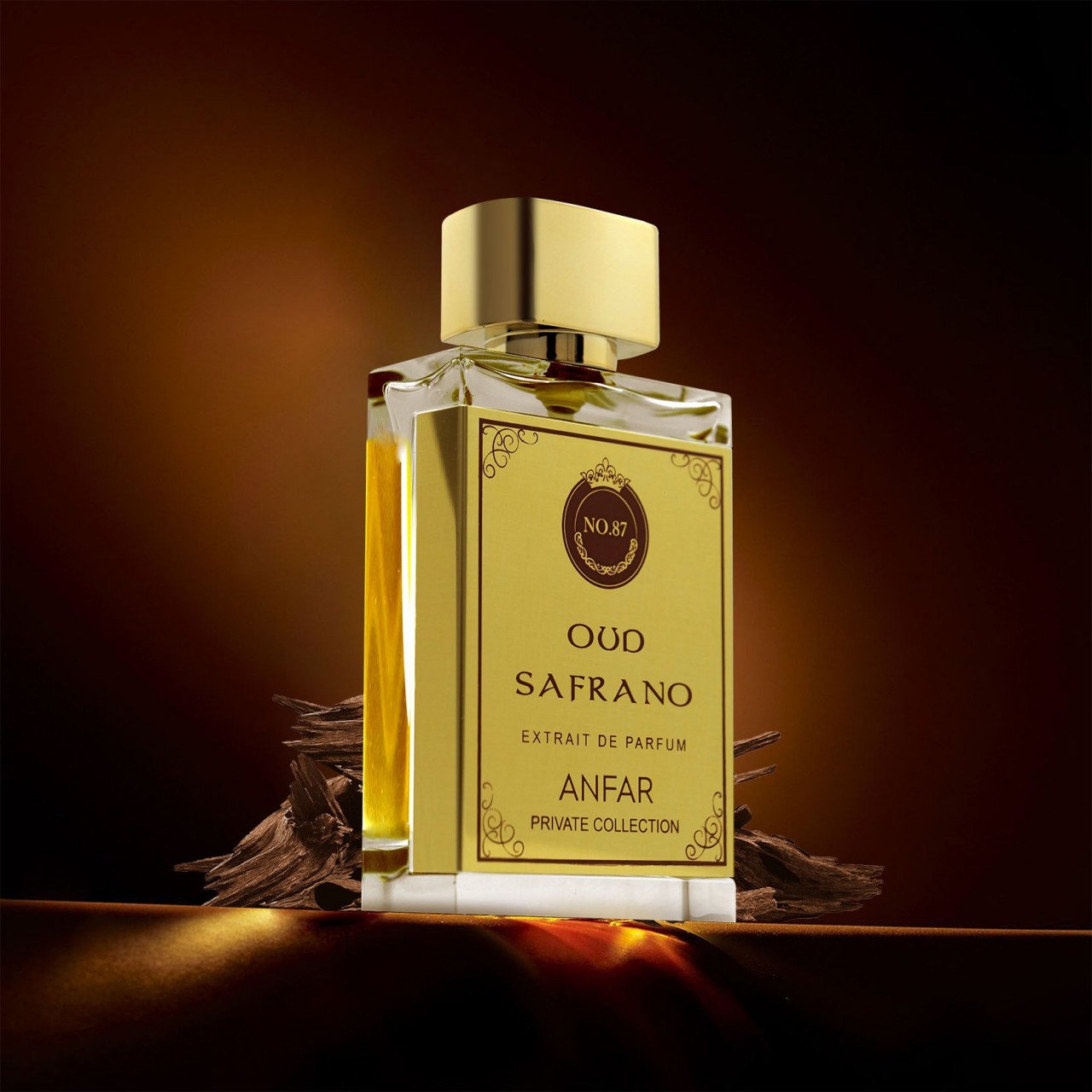 OUD SAFFRANO by ANFAR, extract de parfum, unisex, 50ML - 2 | YEO