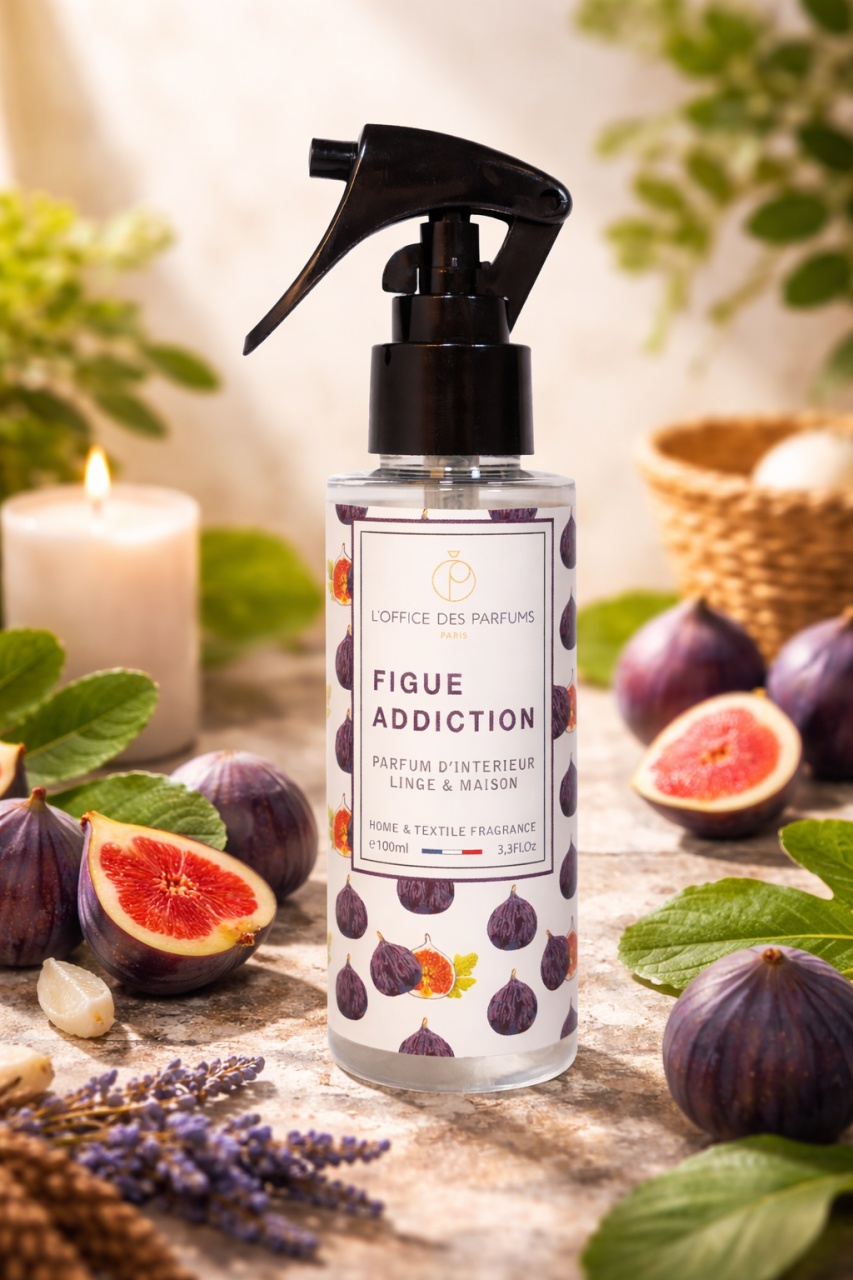 Spray de camera, L'Office des Parfums, FIGUE ADDICTION, 100 ml - imagine 2