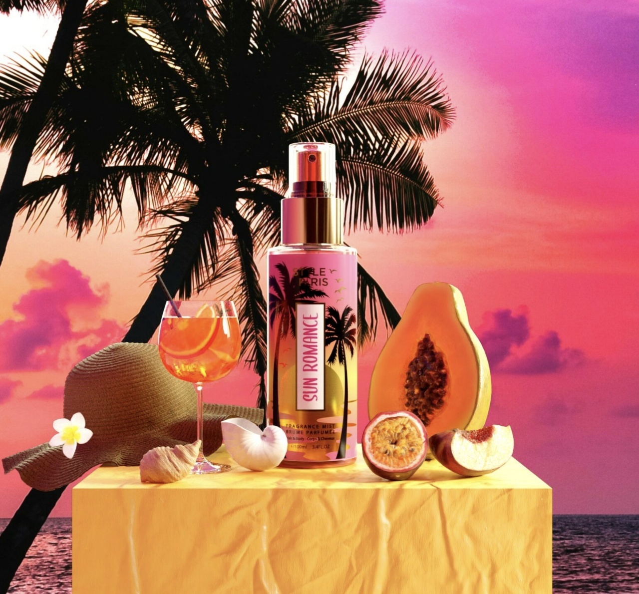 Spray de corp Sun Romance - Style Paris, 100 ml - 2 | YEO