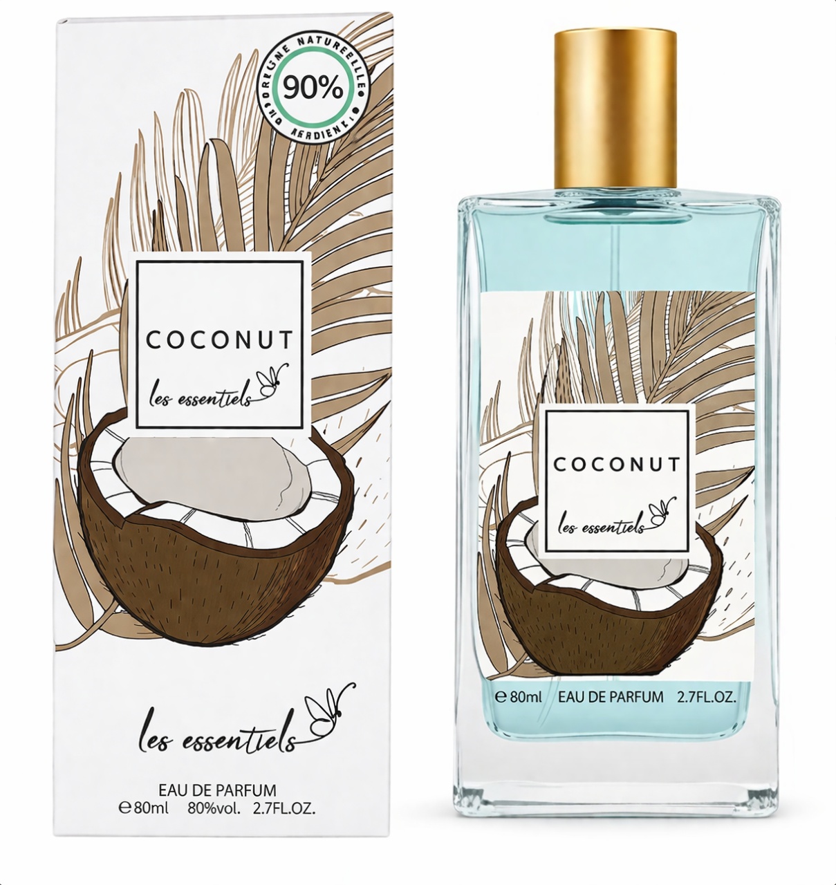 Apa de parfum, L'Office des Parfums, Coconut, 80 ml, dama