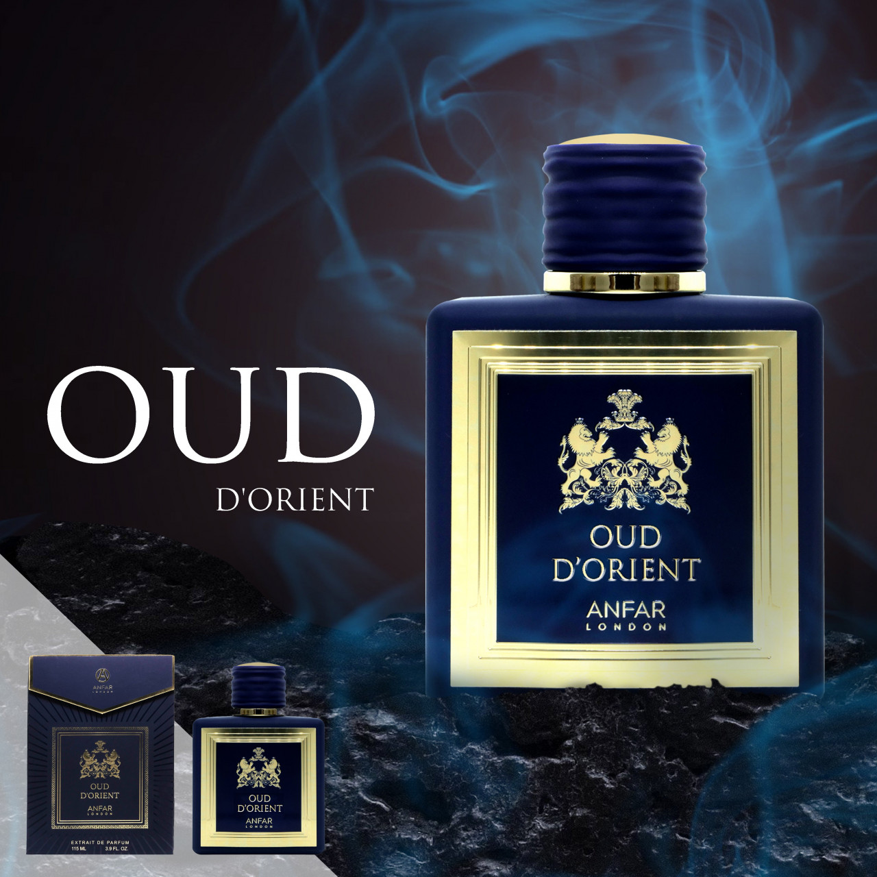 OUD D\'ORIENT by ANFAR LONDON, extract de parfum, barbati, 115ML - 2 | YEO