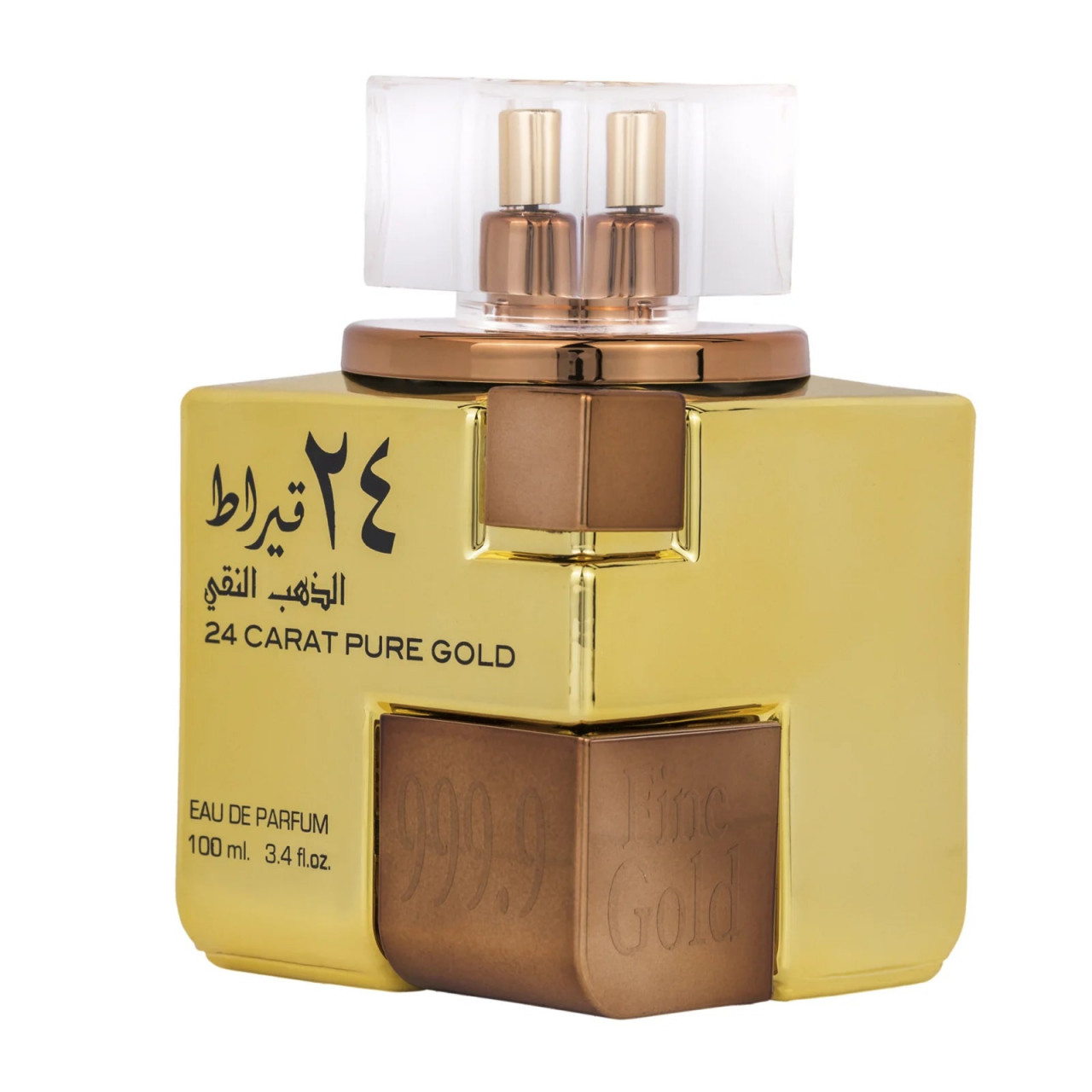 Parfum arabesc 24 Carat Pure Gold, Lattafa, apa de parfum 100 ml, unisex - 2 | YEO