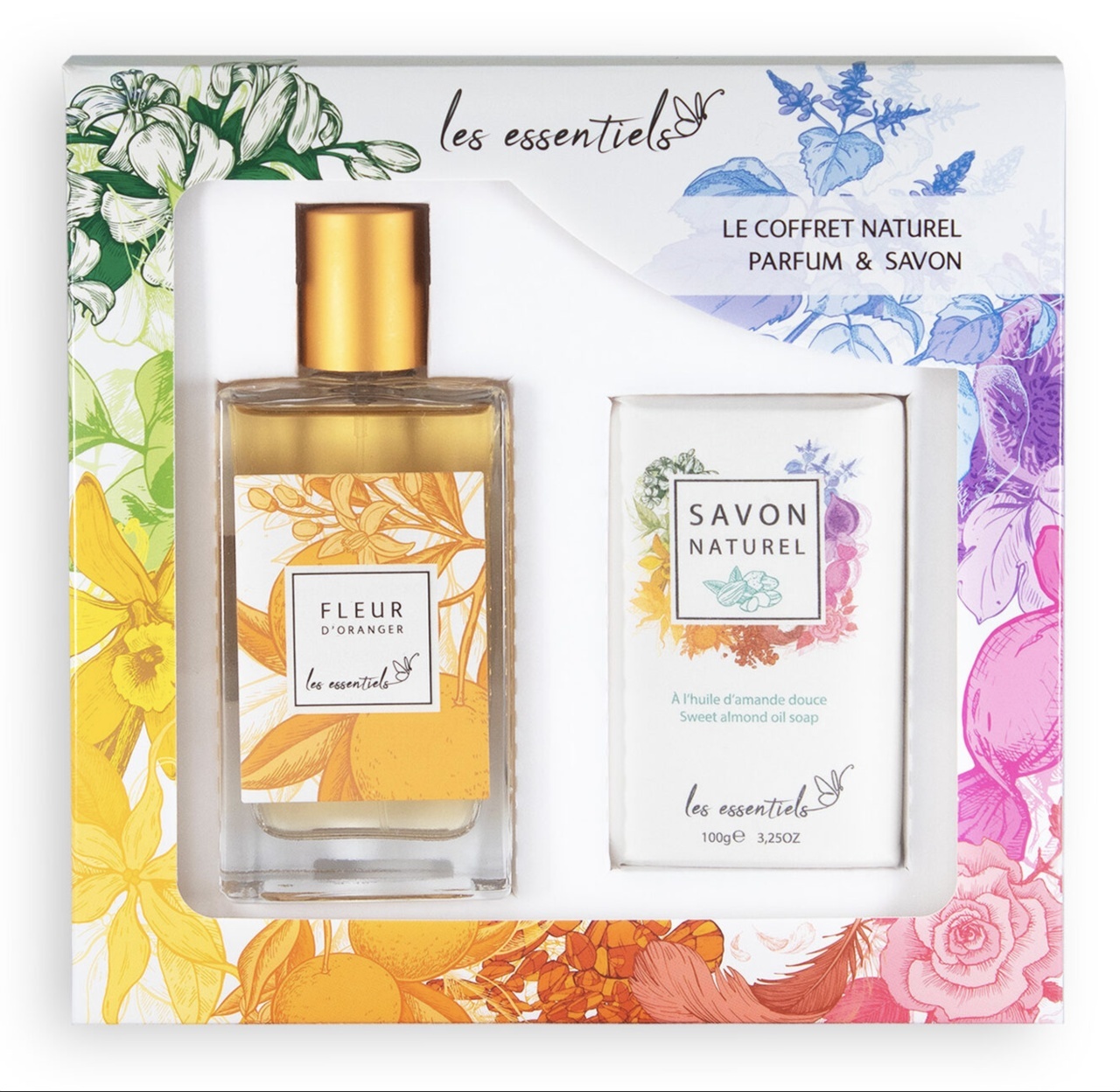 Set cadou, L'Office des Parfums, Fleur D'Oranger, apă de parfum 80ml + sapun