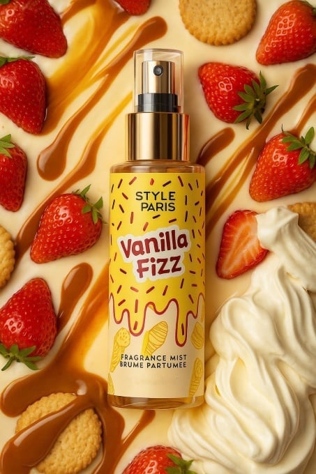Spray de corp Vanilla Fizz - Style Paris, 100 ml - 1 | YEO