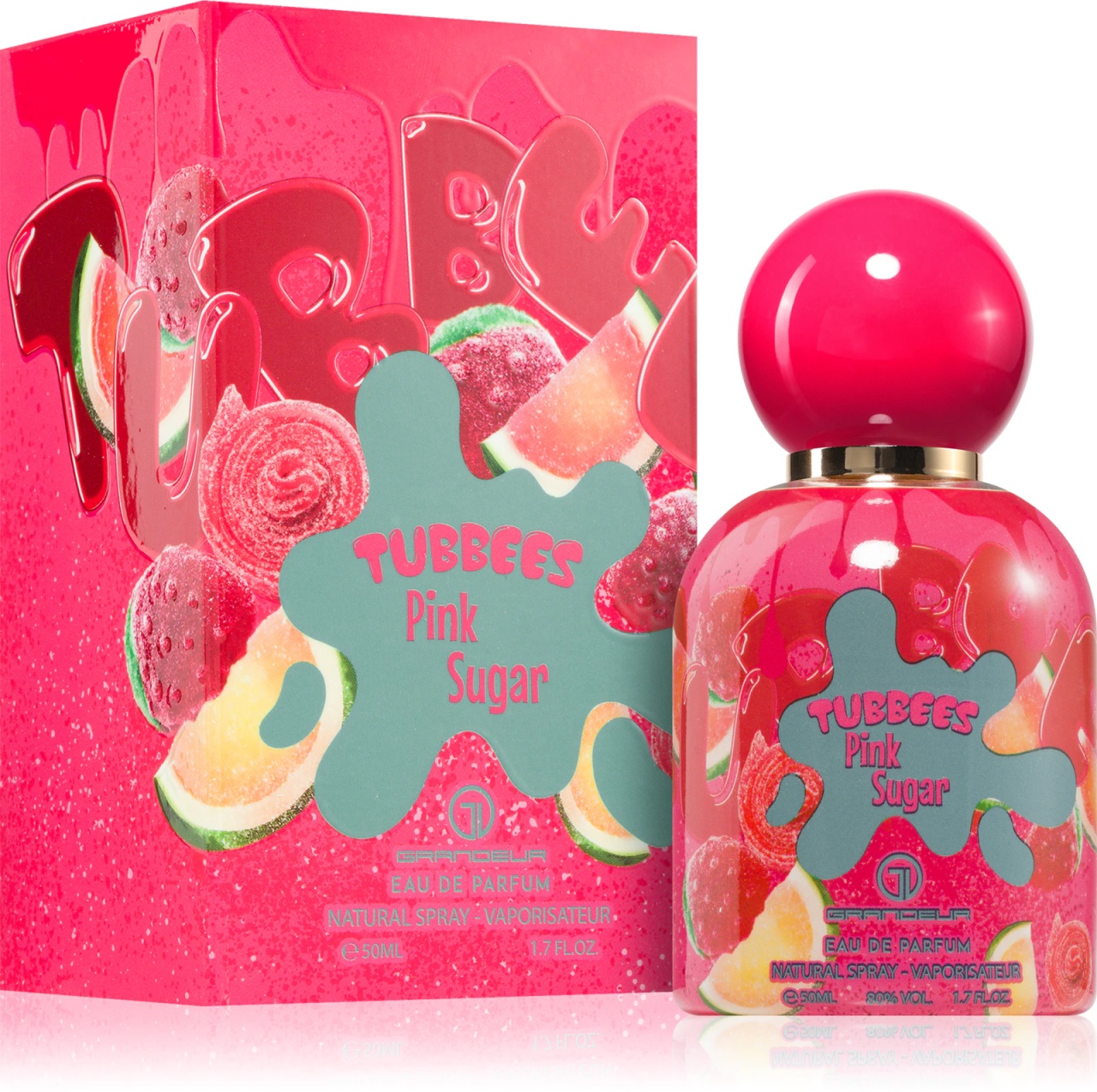 Tubbees, Pink Sugar, apa de parfum, dama, 50ml - imagine 2
