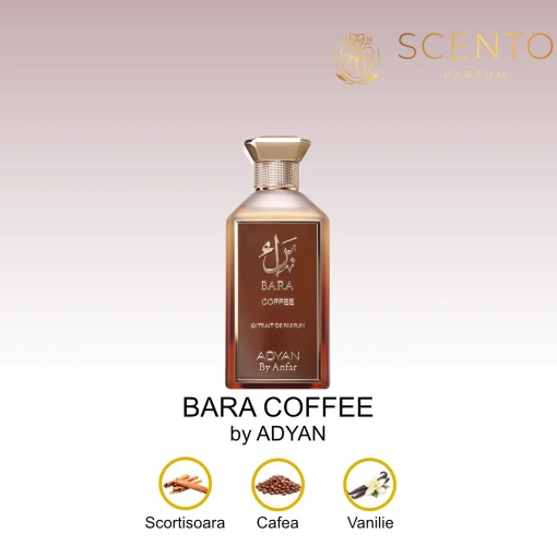 Extract de parfum Adyan, Bara Coffee, unisex, 100ml