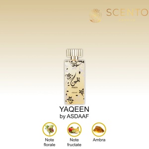 Apa de parfum YAQEEN by Asdaaf, 100ml, femei - Original Dubai