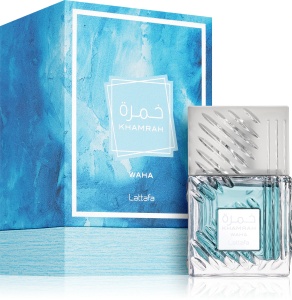Lattafa Khamrah Waha - Apa de parfum 100 ml unisex, Original Dubai - Img 2