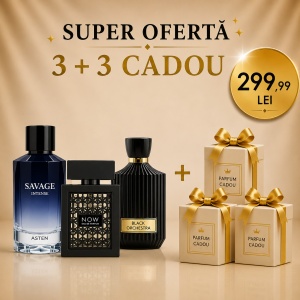 Rave Now + Savage + Black Orchestra + 3 parfumuri 100ml cadou