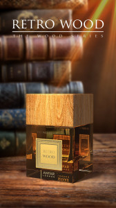 RETRO WOOD by ANFAR LONDON, extract de parfum, barbati, 100ML - Original Dubai - Img 3