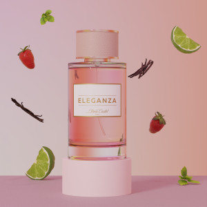 Set cadou 3 produse Eleganza, apă de parfum + loțiune de corp + mini parfum - Original Franta - Img 2
