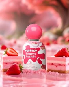 Tubbees Strawberry Cheesecake, Grandeur elite, apa de parfum, dama, 50ml - Img 3