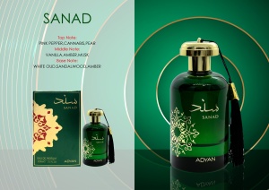 Apă de parfum Adyan, Sanad, unisex, 100ml - Original Dubai - Img 3