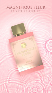 MAGNIFIQUE FLEUR by ANFAR, extract de parfum, femei, 50ML - Img 2