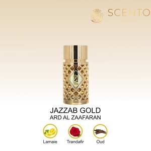 Parfum arabesc Jazzab Gold, Ard Al Zaafaran, apa de pafum 100 ml, femei - Original Dubai