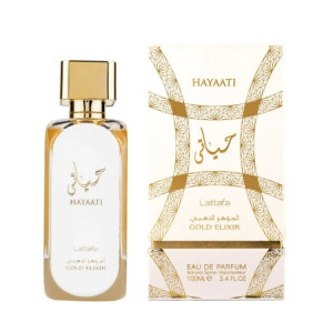 Parfum arabesc Lattafa Hayaati Gold Elixir, apa de parfum 100ml, femei - Img 3