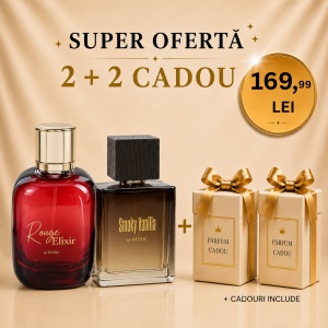 Smoky Vanilla + Rouge Elixir + 2 Parfum cadou