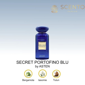 Apă de parfum Asten, Secret Portofino Blu, unisex, 100ml - Original Dubai